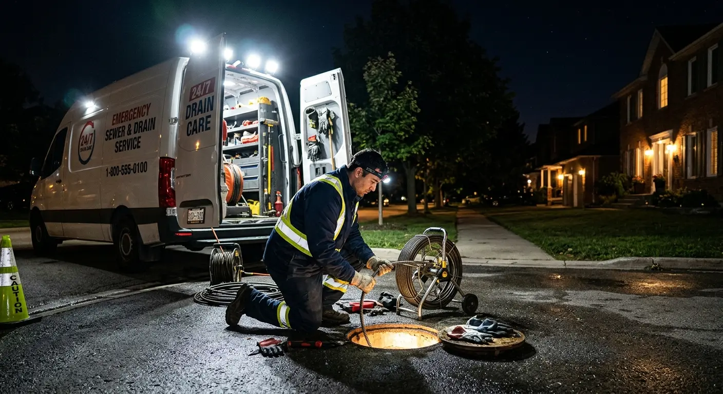 Emergency Drain Service in Mount Vernon, IN
